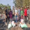 Relief provided to fire affected families